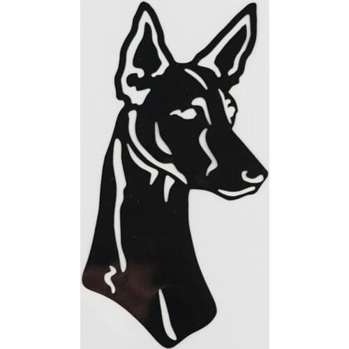 Hot Lovely Ibizan Hound Car Stickers Laptop Motorcycle Bodywork Sunscreen Decal Decorative KK16*10cm Vinyl