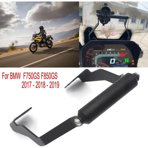 For BMW F750GS F850GS 2017 2018 2019 Motorcycle GPS Mount Mounting Adapter Holder Bracket 12MM and 22MM