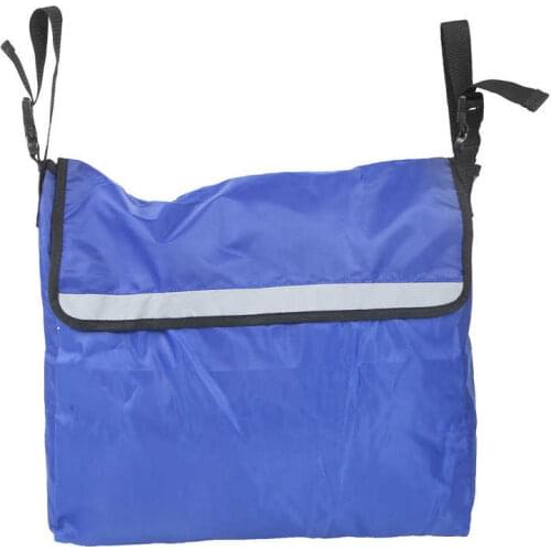 Wheelchair Armrest Storage Bag Shopping Mobility Scooter Rear Backpack Pouch
