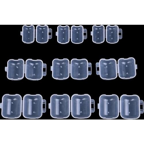 10pcs/pack Shrimp Jig Squid Hooks Cap Umbrella Hook Hat Field Protector Fishing Tackle Size S M L