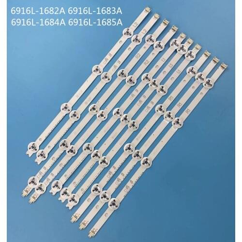 LED Backlight strip For LG 42'' V14 Slim DRT Rev0.6 1 R1/L1/R2/L2-Type 6916L 1682A 1684A 1683B 1685B 42LB670V-ZA 42LB679V-ZF