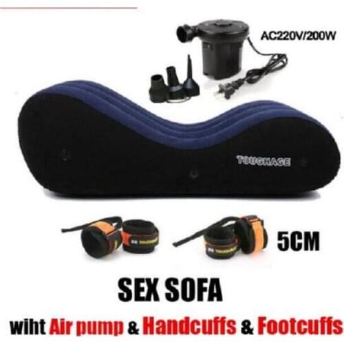 Toughage Sex Sofa Inflatable Pillow Chair Adult Bdsm Bondage Multifunction Sex Furniture Adult Sex Toys for Couples