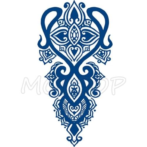 Juice Tattoo Sticker Flower Totem Waterproof Temporary Makeup Fake Tatoo Body Art for Women Men Lasting To 5 -15 Days