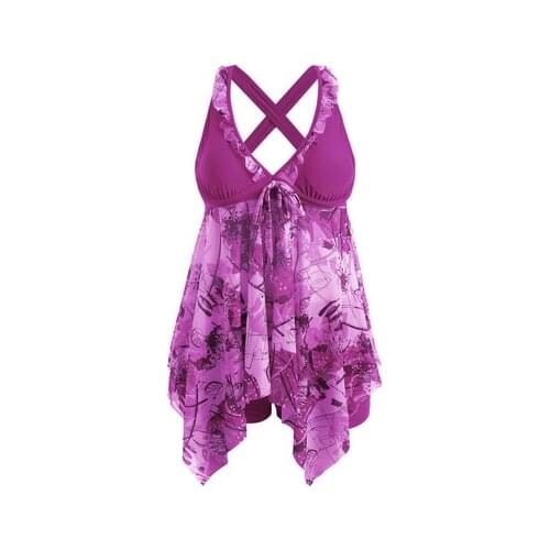 2020 New Women One Piece Swimdress Tummy Control Swimwear Slimming Skirt Swimsuit Beachwear Bathing Suit Plus Size Shorts