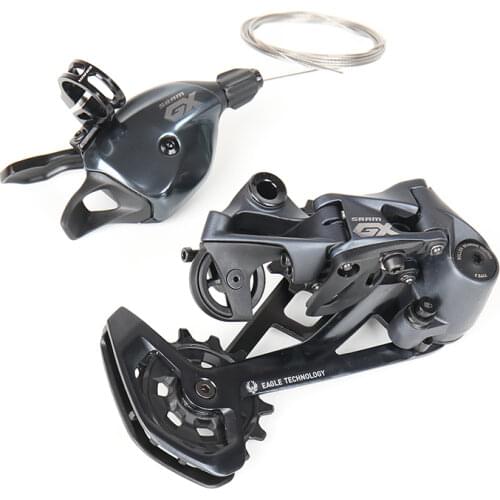 2021 SRAM GX EAGLE 1X12S 12 Speed MTB Bicycle Mountain Bike Groupset Kit Shifter Lever Trigger Right Side Rear Derailleur Black