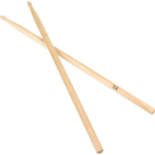 2pcs Maple Wood Drum Sticks 5A Drumsticks for Percussion Musical Instruments Music Band Accessories