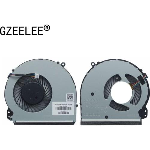 GZEELE New CPU Cooling Fan For HP 17-X 17-BS 17-Y 17-AK 17-AK000 17-AK010NR 17-AK061NR TPN-M121 TPN-W129 926724-001 856682-001