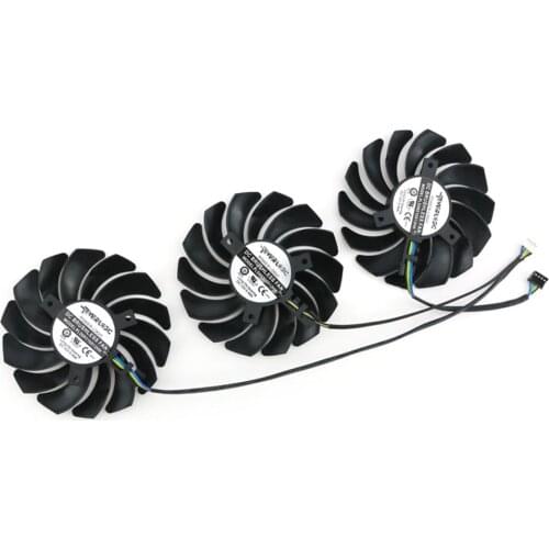 Wear-resistant Cooling Fans Radiator Cooler Heat Sink for MSI RTX3070 3080 3090 VENTUS Graphics Card