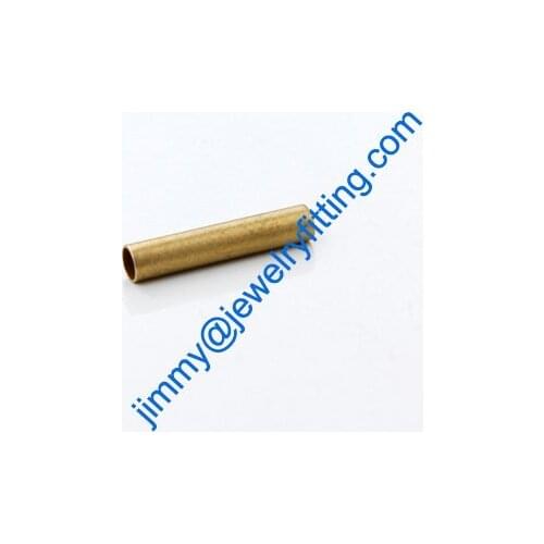 Brass Tube Conntctors Tubes jewelry findings 2.5*13mm ship free 10000pcs spacer beads