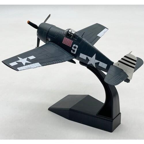 Alloy Diecast 1:72 Scale F6F Hellcat Fighter Model Aircraft Souvenir Collections Room Decor Ornament Adults Gifts