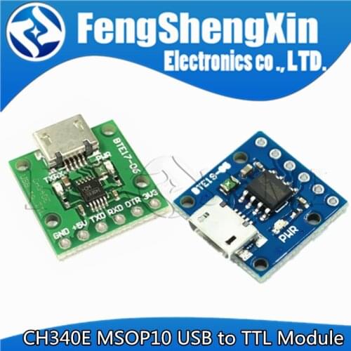 CH340E MSOP10 USB to TTL Module Pro mini downloader