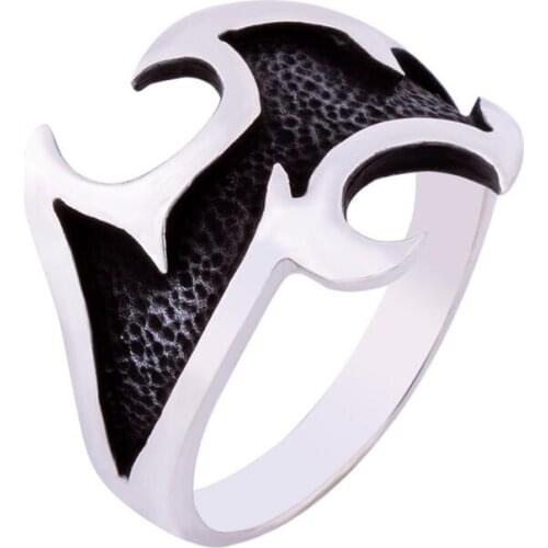 Men Silver Ring With Flame Motif, Made In Turkey, Solid 925 Sterling Silver