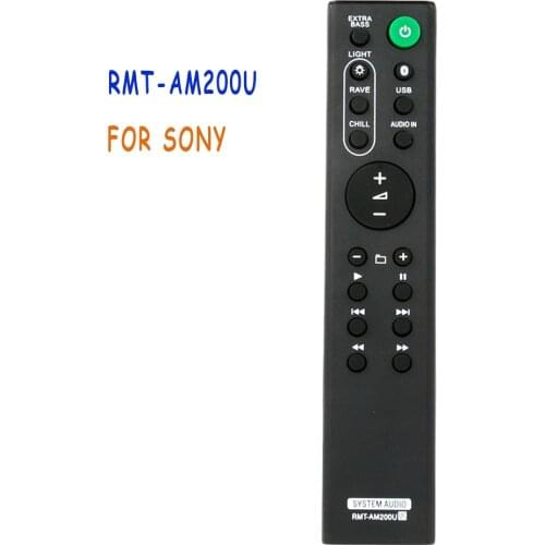 New For Sony RMT-AM200U Home Audio System Bluetooth AV System GTK-XB7 GTKXB7 Remote Control
