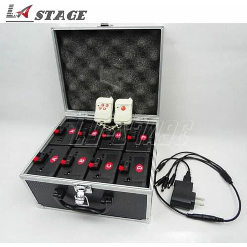 BD08 CD08 Rechargeable Wedding Fire System Wireless Remote Stage Fireworks Stage Light Machine