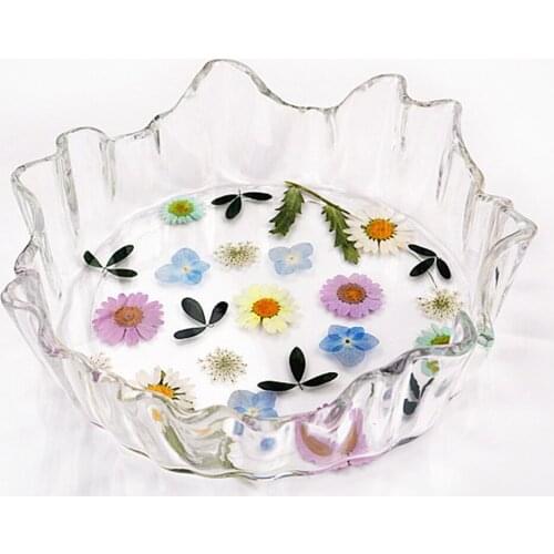 DIY Crystal Epoxy Resin Mold Irregular Flower Pot Shelf Swing Table Storage Tray Mirror Silicone Mold Home Decoration Ornaments