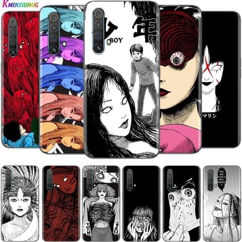 Transparent Cover Japanese comic Tomie For OPPO AX7 A1K A93 A92 A73 A72 A53S A52 A32 A31 A9 A11 A7 A5 2020 Phone Case