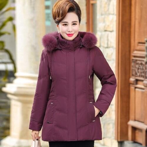 Make womens new old mother in long big yards of tie down jacket cap