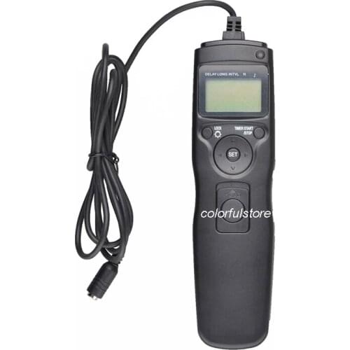 Timer Remote Control Shutter Release Cord S2 for Sony Alpha A3000 A5000 A5100 A6000 A7 A7II A7R A7RII A7S A77II A58 DSLR Camera