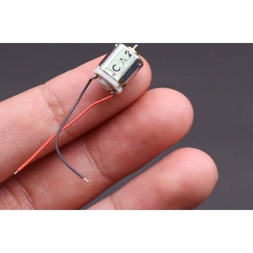 1pcs FK10B Ultra-miniature DC motor DC 3V 44000RPM 90mA High-speed diameter 1mm shaft micro motor small electric machinery DIY