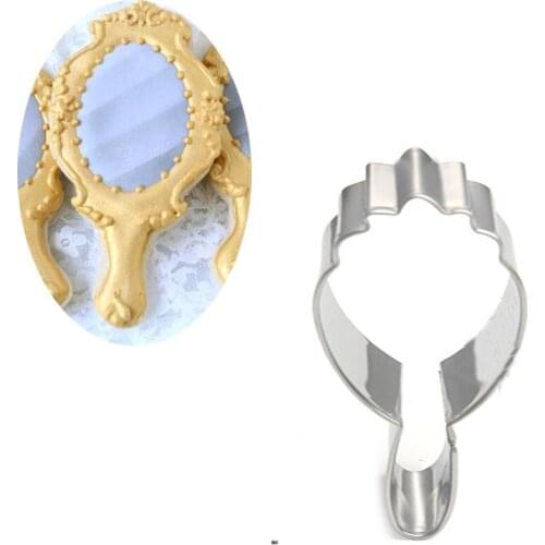 1pcs patisserie reposteria Mirror Molds Metal Cookie Cutter Fondant Cake Decor Tools Biscuit Mould Pastry Shop Bakeware Kitchen