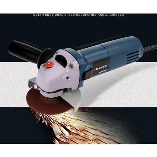 4-1/2" Angle Grinder Electric Variable Speed Electric Grinder Wheel Cut-off Tool for Grinding or Cutting Metal