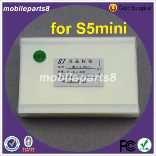50pcs/lot 250um For mitsubishi OCA optical clear adhesive double side sticker For galaxy S3 mini s4 mini s5 mini 4inch screen