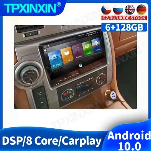 128GB Android 10.0 Car Radio For Hummer H2 2008 Accessories Multimedia Video Player Navigation GPS Head Unit Auto 2din No DVD