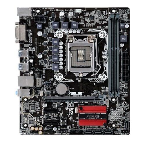 Used,ASUS EX-B150M-V5 D3 1151-pin DDR3 support I5 6500 7700K 7500 M-ATX motherboard