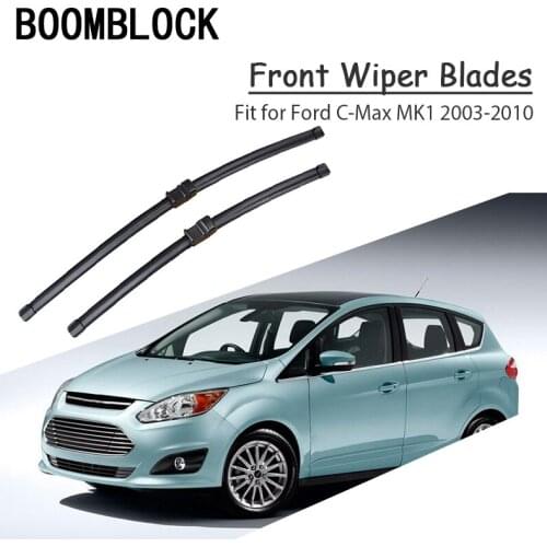 BOOMBLOCK 2pcs Car Accessories Windscreen Rubber Original Wiper Blades Arm Kit For Ford C-MAX MK1 C MAX MK 2 MK 3 2018