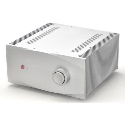 BZ4320 All Aluminum CNC Precision Amplifier Chassis Large Class A Audio Amp Case DIY Box 430*200*418MM