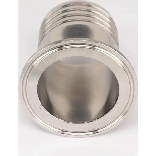 Fit Tube I/D 57mm x 77.5mm Ferrule Clamp O/D 2.5" Tri Clamp 304 Stainless Steel Sanitary Ferrule Clamp Connector Pipe Fittin