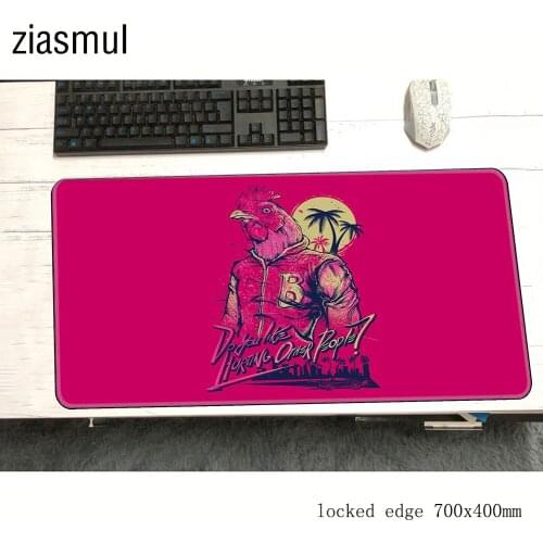 Hotline miami mouse pad 700x400x2mm mats best Computer mouse mat gaming accessories Adorable mousepad keyboard games pc gamer