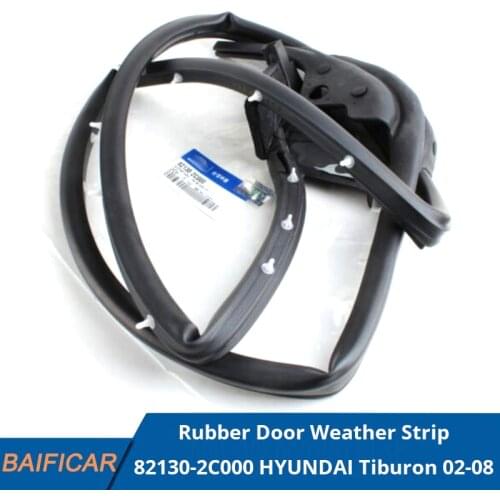 Baificar Brand New Genuine Rubber Door Weather Strip 82130-2C000 ,82140-2C000 For HYUNDAI Tiburon Coupe 2002-2008