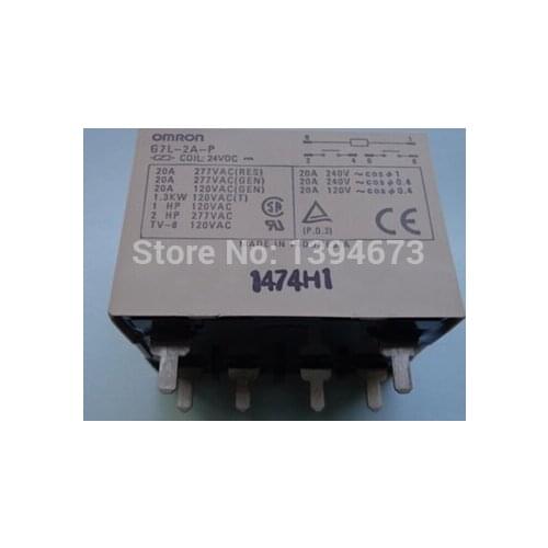 NEW relay G7L-2A-P 24VDC G7L-2A-P-24VDC G7L2AP G7L2AP24VDC G7L-2A G7L 24VDC DC24V 24V DIP6 2pcs/lot