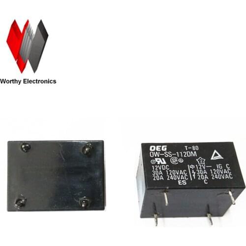 Wholesale 10pcs/lot relay OW-SS-112DM