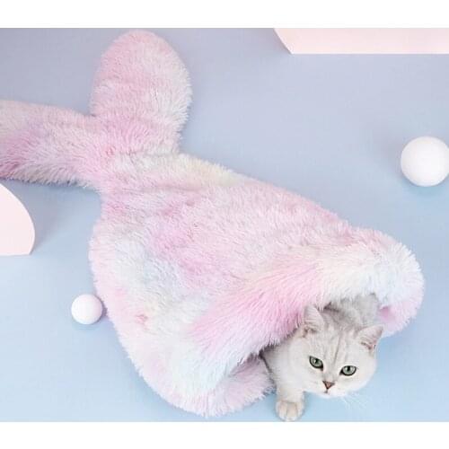 Mermaid Sleeping Bag Cat Bed For Cat House Nest Pet Cat Litter Mat Winter Warm Small Dog Bed For Pet Product Cat Hammock Home