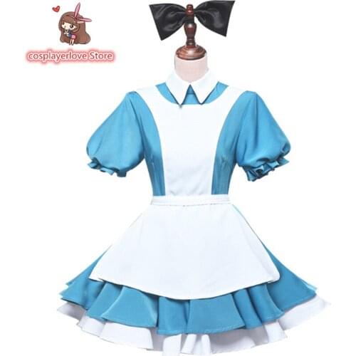 Re:Life in a different world from zero Rem Cosplay Costume Custom Made costume Halloween Christmas Costume