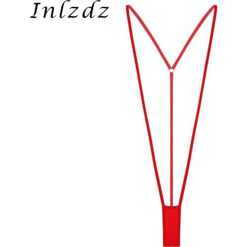 Sexy Lingereie Slingshot Bikini G-String Thong Lingerie Bodysuit Mini Micro Thong Monokini Swimwear for Women Sexy Ladies