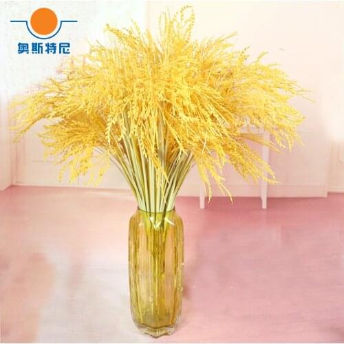 10pcs artificial flowers artificial ear of rice&artificial rice ears&artificial spike of rice