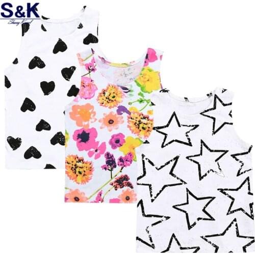 3 Pcs / Lot. T-shirts for 2020 Summer Baby Baby Boys Girls Vest Hot T-Shirts Cute Printed Bebe T-Shirts Toddlers Tees tiny suit