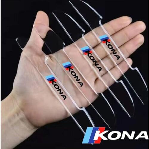 4pcs Car door Prevent impact for hyundai kona Car Accessories