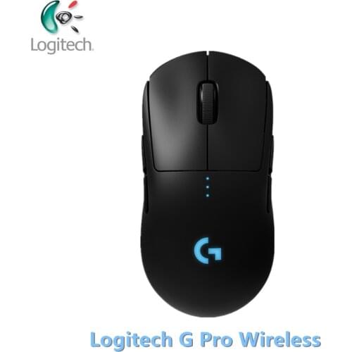 Logitech G PRO Wireless Gaming Mouse RGB Dual Mode with HERO 16K DPI Sensor LIGHTSPEED Laser Gamer Mouse POWERPLAY Compatible