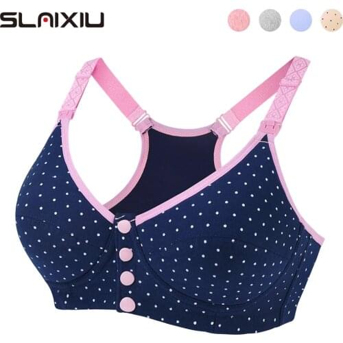 SLAIXIU Nursing Bra Maternity Pregnancy Breast Feeding Bras For Women BraMaternity Panties Underwear Panties Set Sports Nursing