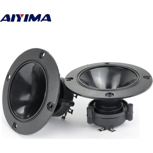 AIYIMA 2PC Audio Tweeters 98MM Piezoelectric Tweeter Audio Speaker 150W Treble Ceramic Piezo Loudspeakers