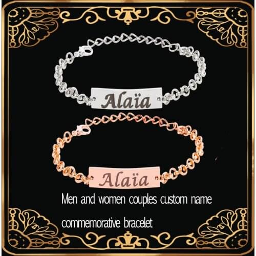 Feimeng Jewelry Name Bracelets