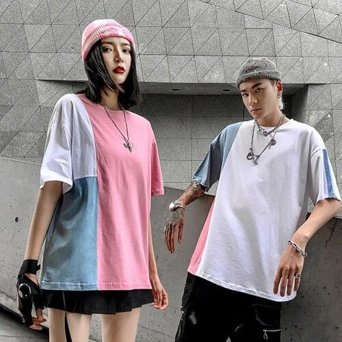 Harajuku Lover T Shirt for Men Women Punk Rock Fashion T-Shirt Women Cotton Tshirt Plus Size White Pink Designer Shirts Ulzzang