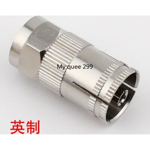 Cable TV conversion head English F head radiofrequency mother-head English system FJ/ RF K F common head to RF mother