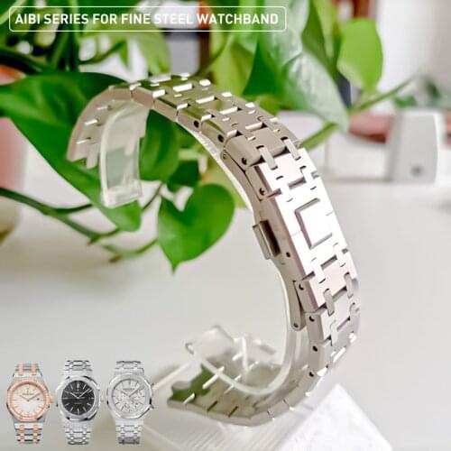 Quality Stainless Steel Watchbands For Audemars Piguet AP ROYAL OAK Watch Accessorie Watch Band Watch Strap Watch Bracelet Chain