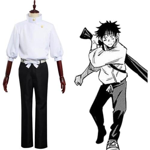 Anime Jujutsu Kaisen Yuuta Okkotsu Cosplay Costume Top Pants Outfits Halloween Carnival Suit