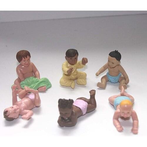 Genuine New Special Die Casting PVC Miniature Scene Doll Model Toys For Children